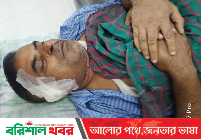 রাজাপুরে যুবদল নেতার ওপর হামলা