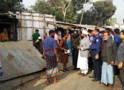 আমতলীতে অবৈধ ২০ স্থাপনা উচ্ছেদ