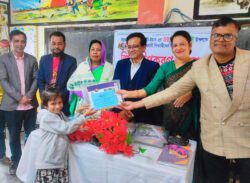 ঝালকাঠিতে ইয়াস এর ৩য় প্রতিষ্ঠাবার্ষিকী উপলক্ষ্যে শিক্ষা উপকরণ উপহার