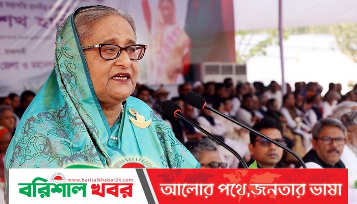 বিএনপির কাজ কী? তারা লুটেপুটে খাবে, রাজশাহীর জনসভায় শেখ হাসিনা