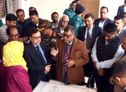 বরিশালে স্বাস্থ্যমন্ত্রী জাহিদ মালেক : চিকিৎসকদের বিরুদ্ধে আট লাখ টাকা চাঁদাবাজির অভিযোগ