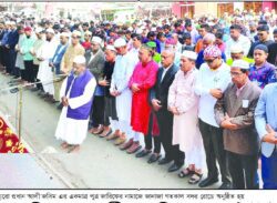 সাংবাদিক আলী জসিমের পুত্রের দাফন সম্পন্ন