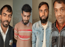 বরিশালে ৪ মাদক ব্যবসায়ী আটক
