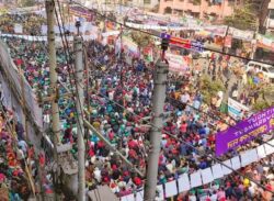 নয়াপল্টনে বিএনপির গণঅবস্থান