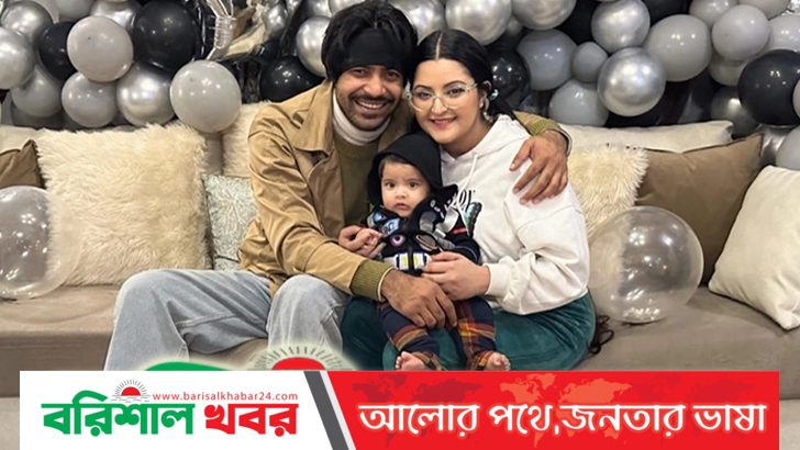 একসঙ্গে ছেলের জন্মদিন পালন করলেন রাজ-পরী