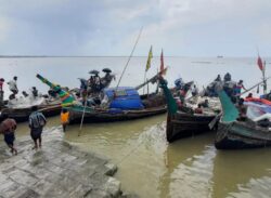 মেঘনা- তেঁতুলিয়ায় মিলছে না ইলিশ