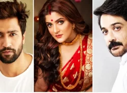 ‘দেবী চৌধুরানি’ শ্রাবন্তী, সঙ্গে প্রসেনজিৎ-ভিকি কৌশল