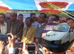 হিরো আলম নিলেন উপহারের গাড়ি :জরিমানা ২ হাজার ৫০০ টাকা