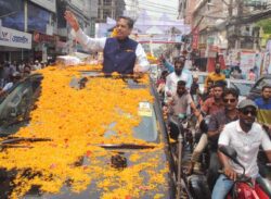 খোকন সেরনিয়াবাতকে বরিশালে  গণসংবর্ধনা