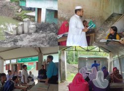 রাজাপুরের নিজামিয়ায় সভাপতি-ঠিকাদারের দ্বন্দ্বে স্কুল ভবনের নির্মাণ কাজ বন্ধ
