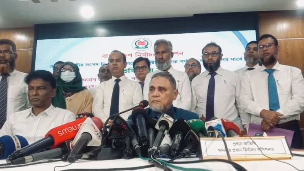 জাতীয় নির্বাচনের তফশিল ডিসেম্বরের প্রথম সপ্তাহে:সিইসি
