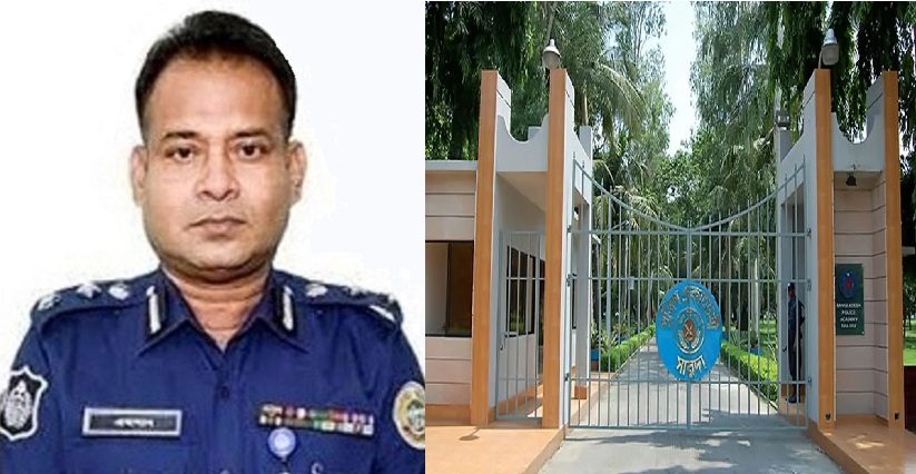 সারদা পুলিশ একাডেমি থেকে লাপাত্তা ডিআইজি এহসানউল্লাহ