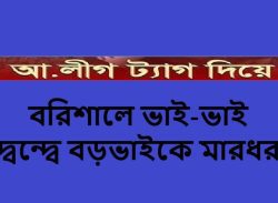 বরিশালে ভাই-ভাই দ্বন্দ্বে বড়ভাইকে মারধর