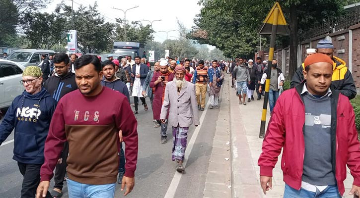 ধানের শীষকে ভালোবাসি— জানাজায় আসা অশ্রুসিক্ত কৃষক