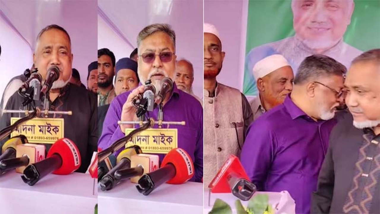 ৮ যাত্রী হত্যার আসামি আ.লীগ নেতাকে সঙ্গে নিয়ে জামায়াত নেতা তাহেরের প্রচারণা শুরু