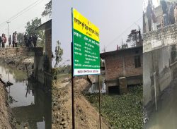 বরিশালের চরকাউয়ায় বিএডিসির খাল খনন কাজে ব্যাপক অনিয়ম