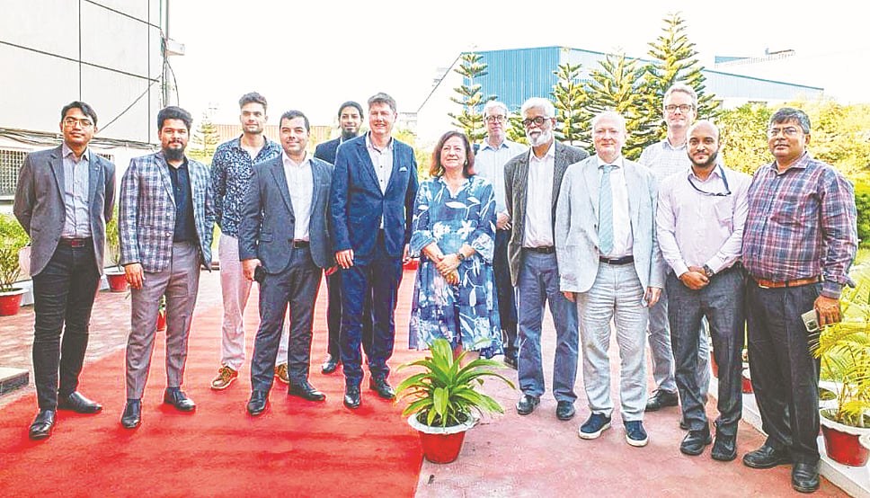 আবুল খায়ের স্টিলের কারখানায় জার্মানির ভাইস মিনিস্টার