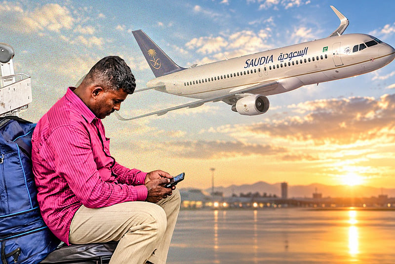 ঢাকা থেকে রিয়াদগামী সাতটি ফ্লাইট বাতিল, অনিশ্চয়তায় অসংখ্য যাত্রী