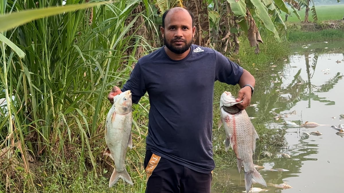 প্রবাসীর পুকুরে বিষ প্রয়োগের অভিযোগে বিএনপির নেতা গ্রেপ্তার