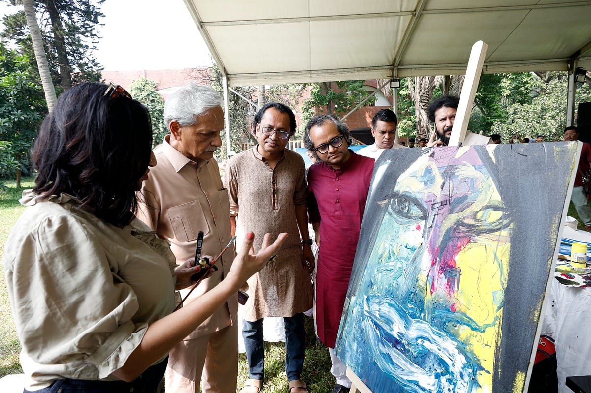 শিল্পের নান্দনিকতায় উঠে এল গণ-অভ্যুত্থানের স্মৃতি