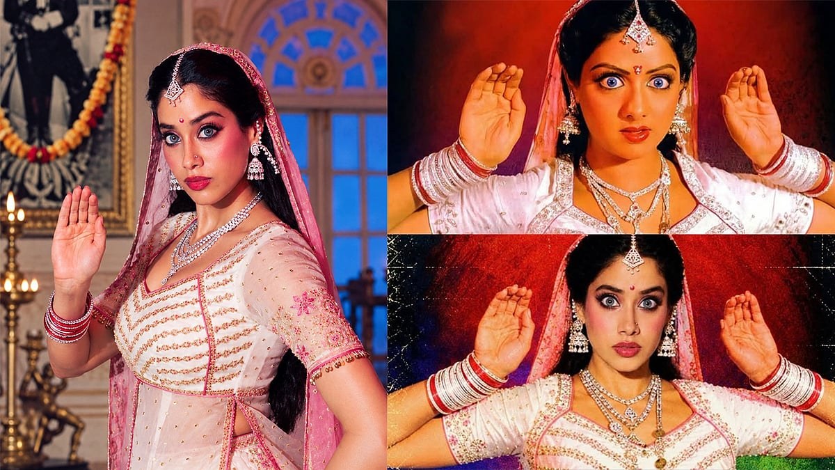 হ্যালোউইনে মা শ্রীদেবীর আইকনিক ‘নাগিনা’ লুকে হইচই ফেলে দিয়েছেন জাহ্নবী